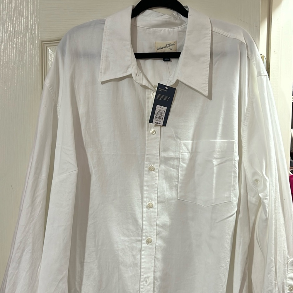 Spring/Summer Cotton Button Down Dress